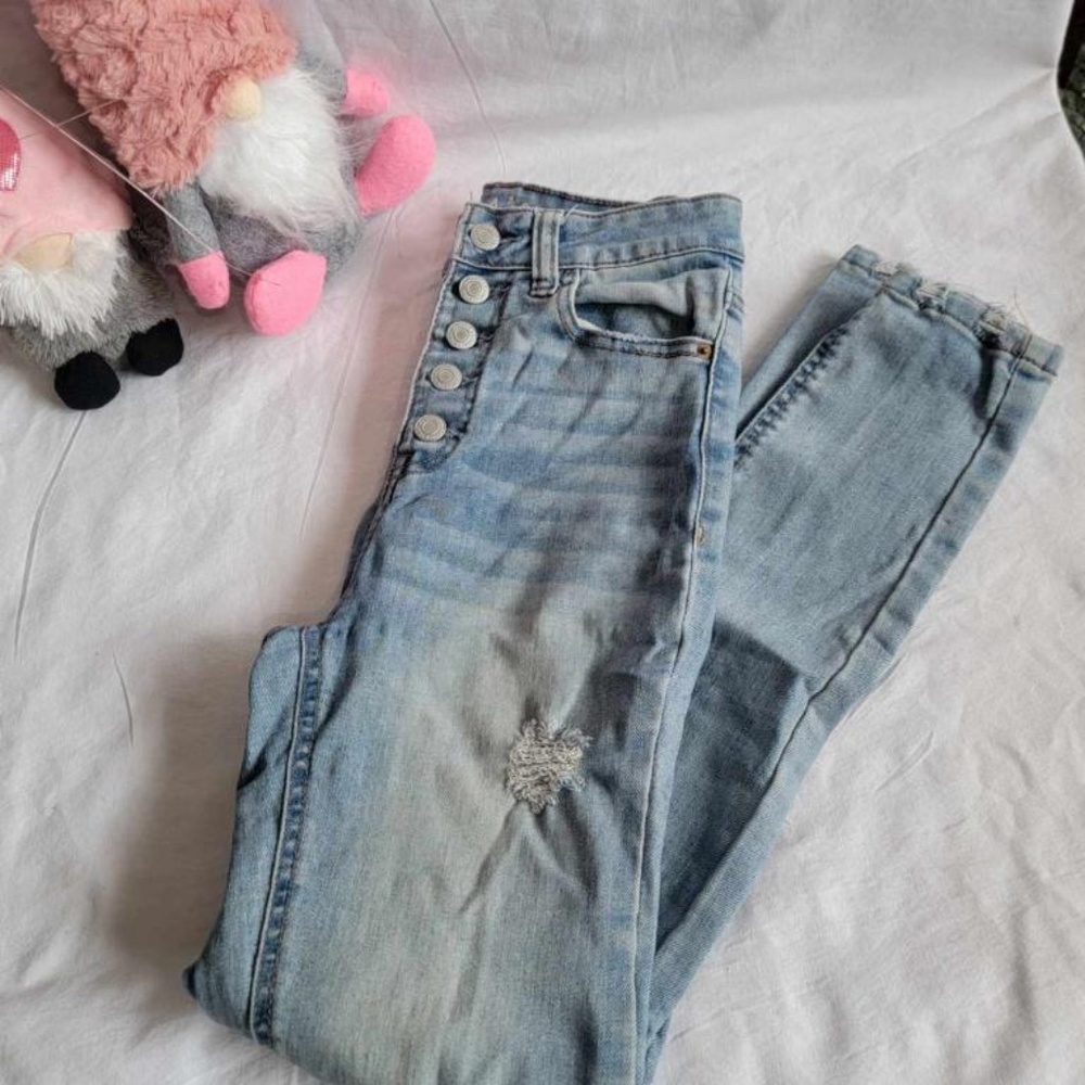 Vanilla Star Distressed Real Cheeky Jeans💗